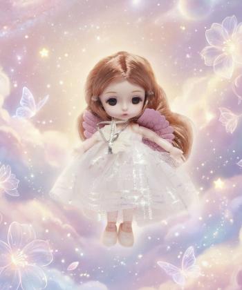 عروسك فرشته 6اينچ كيكو مدل Y852A-4