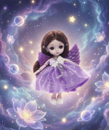 عروسك فرشته 6اينچ كيكو مدل Y852A-4