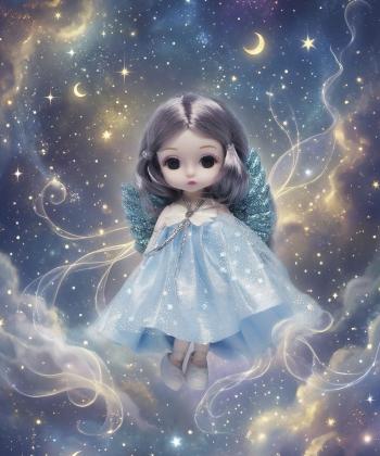 عروسك فرشته 6اينچ كيكو مدل Y852A-4