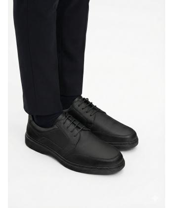 کفش مردانه چرم طبیعی نوین چرم Novin Leather مدل 3480