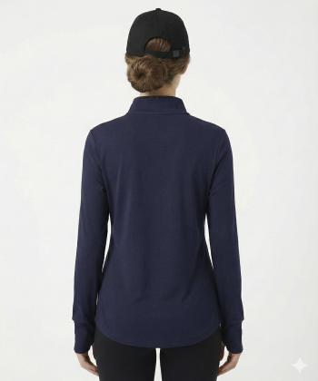 مانتو نيم زيپ زنانه هاليدي مدل C899D1