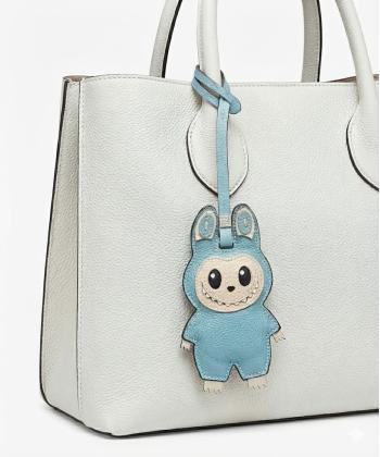 آویز کیف چرم طبیعی نوین چرم مدل لبوبو