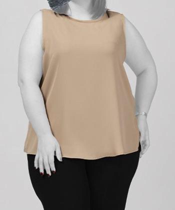 تاپ كرپ سايز بزرگ زنانه برنس مدل 60104