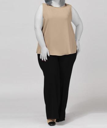 تاپ كرپ سايز بزرگ زنانه برنس مدل 60104