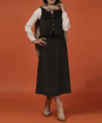 وست مخمل زنانه برنس مدل 70102