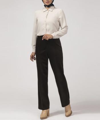 شلوار مخمل زنانه برنس مدل 10109