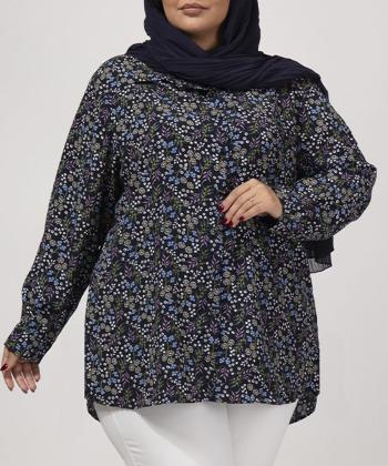 تونيك كرپ سايز بزرگ زنانه برنس مدل 50103