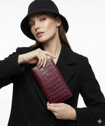 كيف كتي چرم طبيعي نوين چرم مدل هوگل