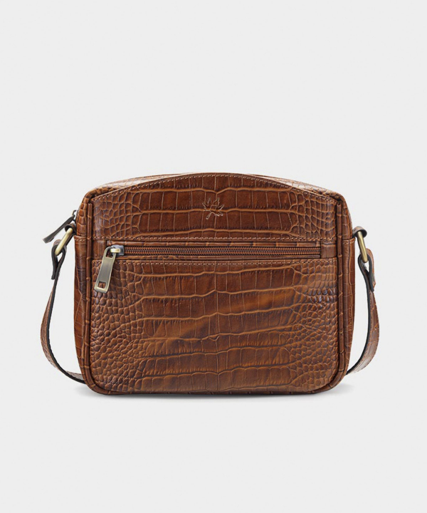 کیف دوشی زنانه چرم طبیعی نوین چرم Novin Leather مدل خاتون