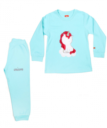 ست تیشرت آستین بلند و شلوار دخترانه مادر Madar مدل جنی