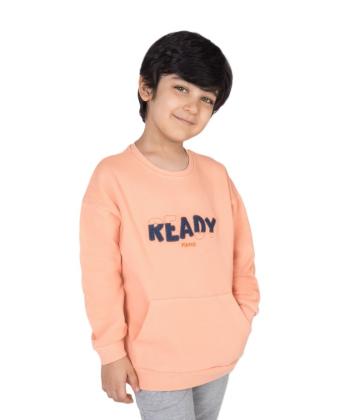 تیشرت آستین بلند پسرانه پیانو مدل 11294