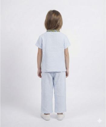 ست بلوز و شلوار دخترانه دوپود كد 10017