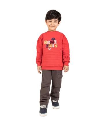 تيشرت آستين بلند پسرانه پيانو كد 11238