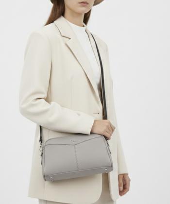 کیف دوشی چرم طبیعی زنانه چرم مشهد