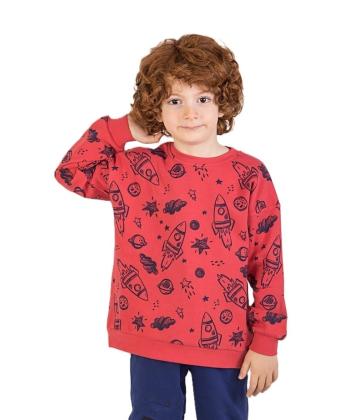 تيشرت آستين بلند پسرانه پيانو كد 11290