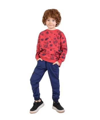 تيشرت آستين بلند پسرانه پيانو كد 11290