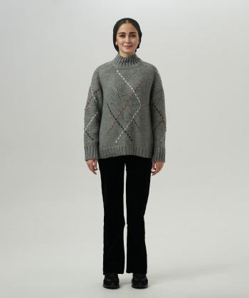 پلیور زنانه جوتی جینز کد 53791505