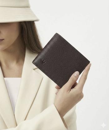 كيف جيبي چرم طبيعي نوين چرم مدل ولگا