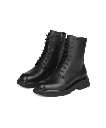 نيم بوت زنانه چرم طبيعي درسا مدل 5465