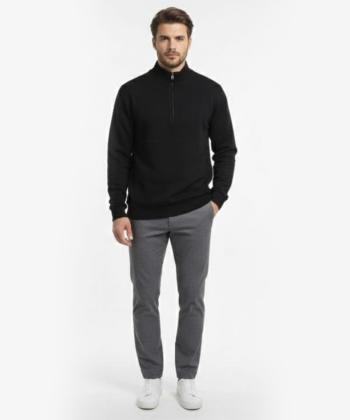 سويشرت نيم زيپ مردانه هاليدي كد D321C5
