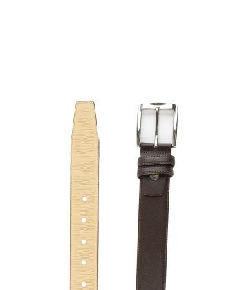 كمربند مردانه چرم طبيعي آرتمن مدل 9019