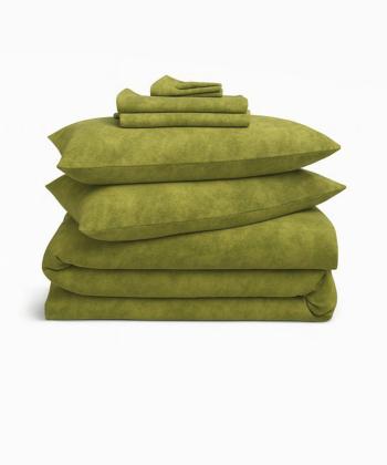 سرویس لحاف دستر مدل پتینه دو نفره شش تکه دستر کد 21141499991801