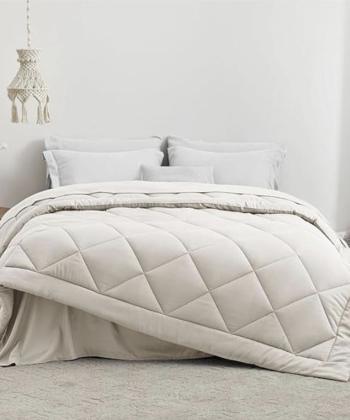 لحاف دو نفره لايت طرح لوزي نوپه هوم NOPE HOME كد L17-1