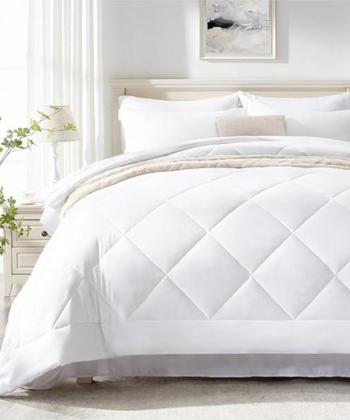 لحاف دو نفره لايت طرح لوزي نوپه هوم NOPE HOME كد L14-1