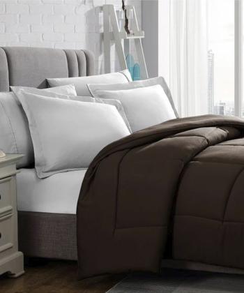 لحاف دو نفره لايت طرح مربع نوپه هوم كد L08-1