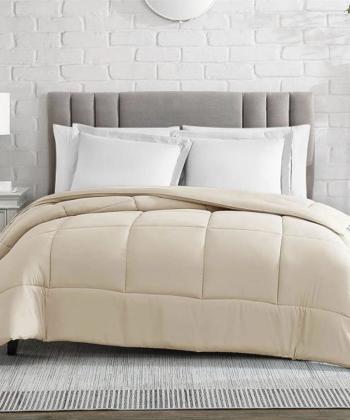 لحاف دو نفره لايت طرح مربع نوپه هوم كد L09-1