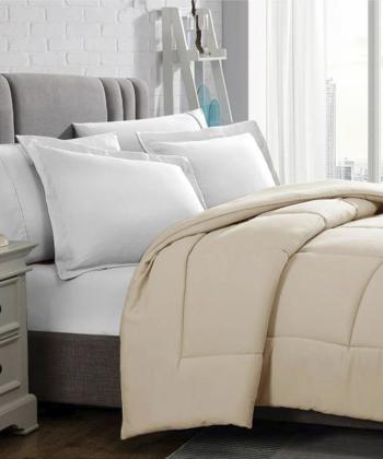 لحاف دو نفره لايت طرح مربع نوپه هوم كد L09-1