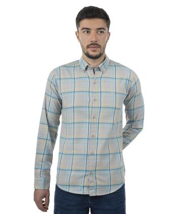 پیراهن آستین بلند مردانه برند پی لس مدل am1404181