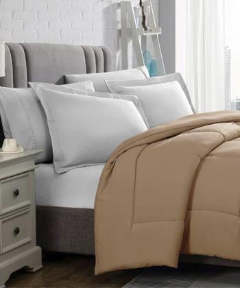 لحاف دو نفره لايت طرح مربع نوپه هوم كد L11-1