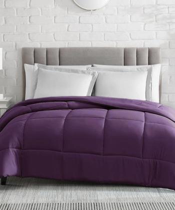 لحاف يك نفره لايت طرح مربع نوپه هوم كد L21