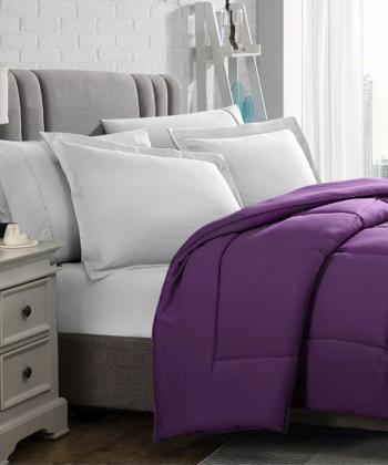 لحاف يك نفره لايت طرح مربع نوپه هوم كد L21