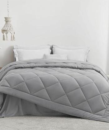 لحاف يك نفره لايت طرح لوزي نوپه هوم كد L16