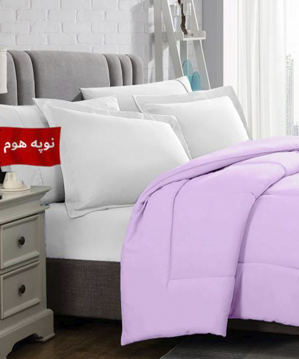لحاف يك نفره لايت طرح مربع نوپه هوم كد L26