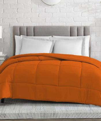 لحاف يك نفره لايت طرح مربع نوپه هوم NOPE HOME كد L29