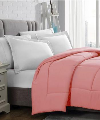 لحاف يك نفره لايت طرح مربع نوپه هوم NOPE HOME كد L30