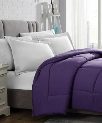 لحاف يك نفره لايت طرح مربع نوپه هوم كد L01