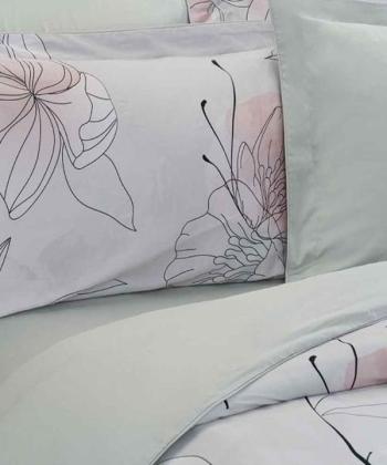 سرويس ملحفه ساتن يك نفره 120 كيسه اي لايكو مدل آماندا