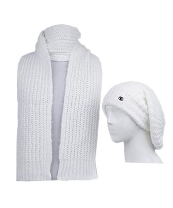 ست كلاه و شال زنانه تارتن مدل 212100140