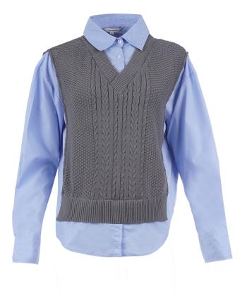 پليور زنانه جين وست مدل 53293902