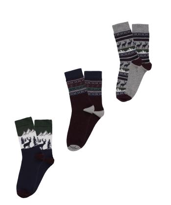 جوراب ساق بلند مردانه كوتون مدل 6WAM80106AA