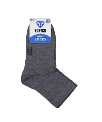 جوراب نیم ساق نانو مردانه تاپیک مدل 20180014-3