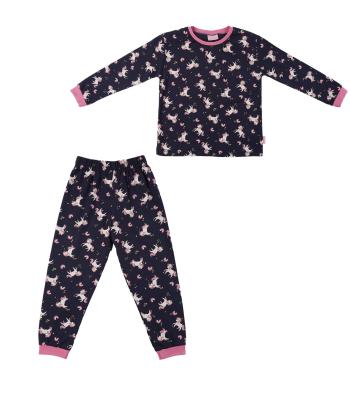 ست بلوز و شلوار دخترانه بانی نو طرح اسب شاخدار