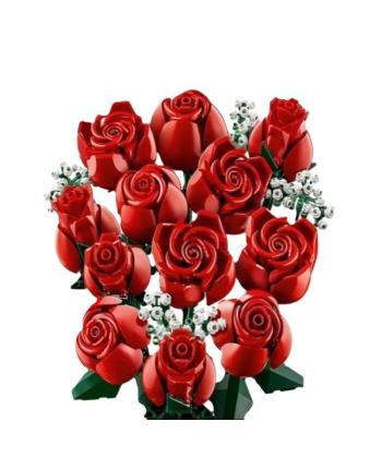 لگوبلوك ساختني گل رز كيكو مدل 1328