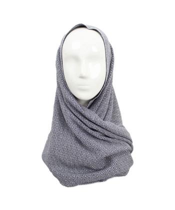 ست كلاه و شال زنانه تارتن مدل 214300118