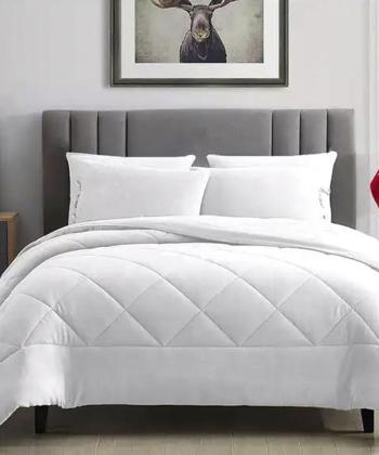 سرويس روتختي كتان مخمل يك نفره نوپه هوم كد MKK01