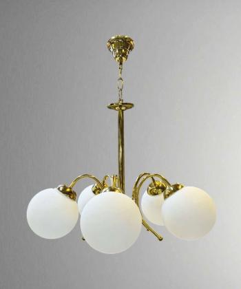 لوستر 5 شعله چشمه نور کد 898/5